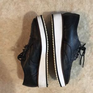 Shelly’s London platform loafers